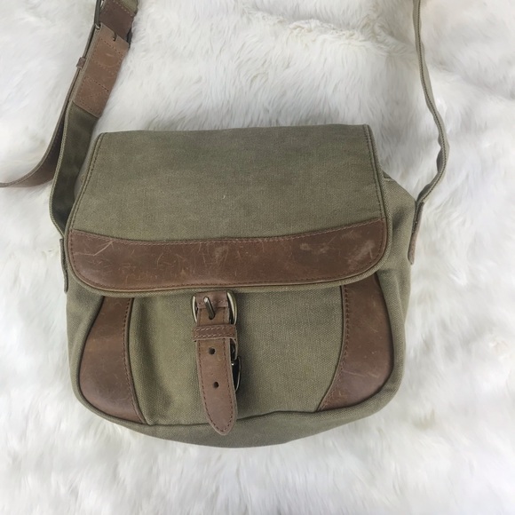 ll bean field canvas messenger bag